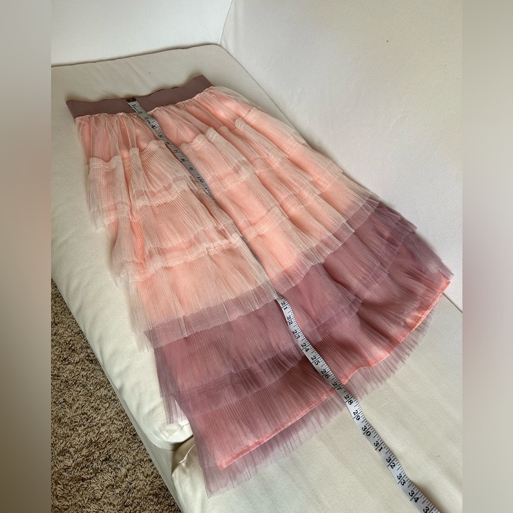 Ombré purple tulle skirt - Picture 8 of 11
